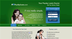 Desktop Screenshot of mmpaydayloans.com